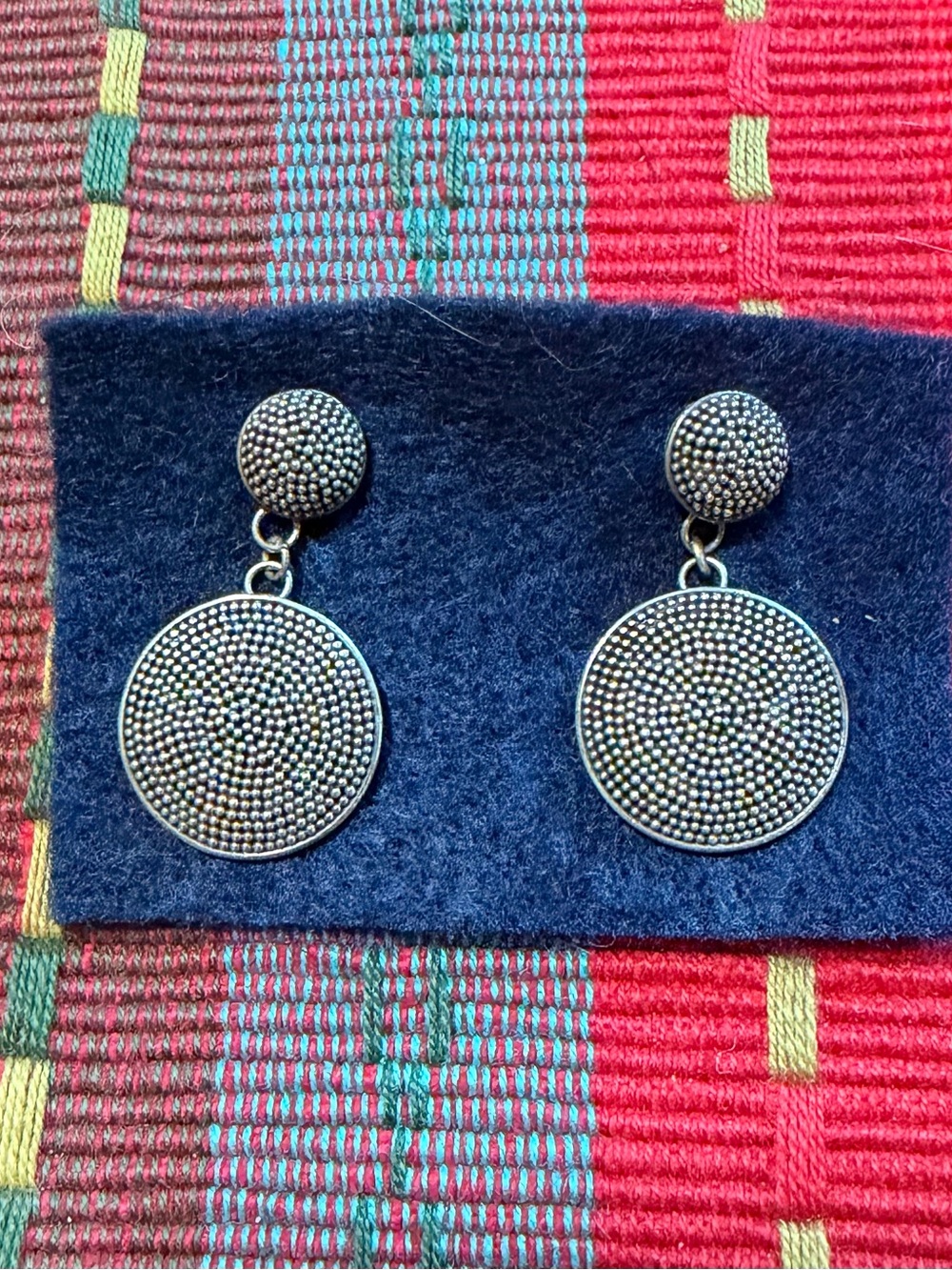 Sterling Silver Drop Earrings